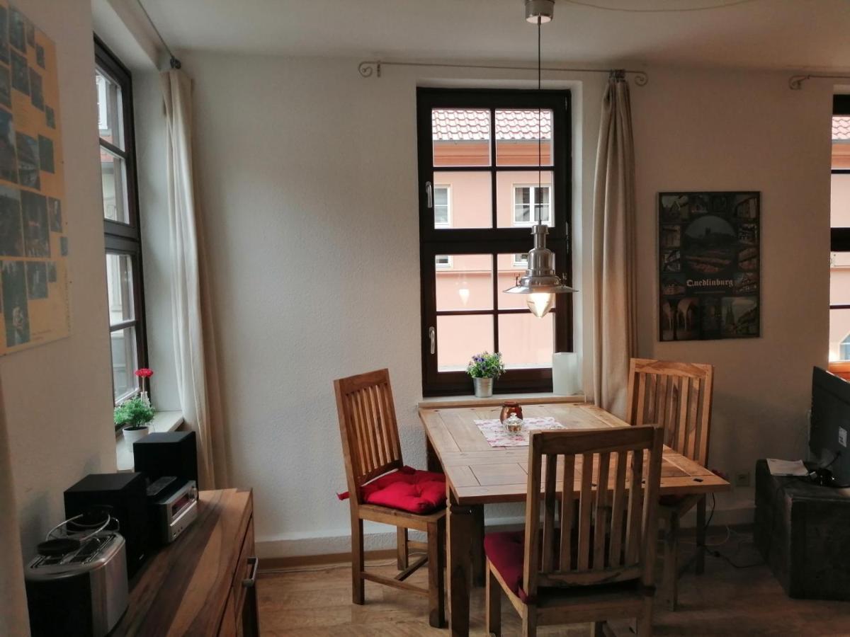 Ferienwohnungen Marktstrasse 15 Кведлинбург Экстерьер фото