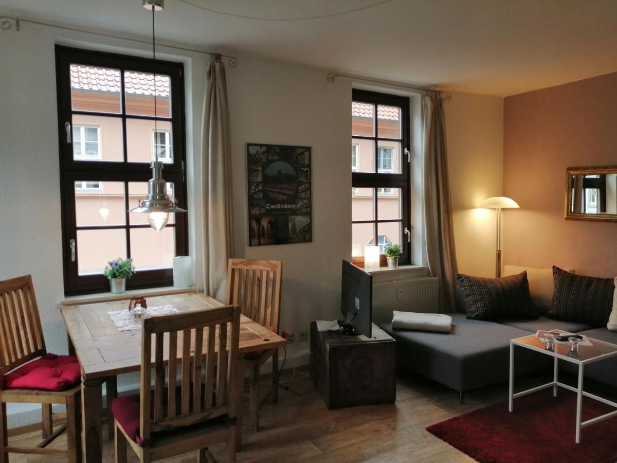 Ferienwohnungen Marktstrasse 15 Кведлинбург Экстерьер фото