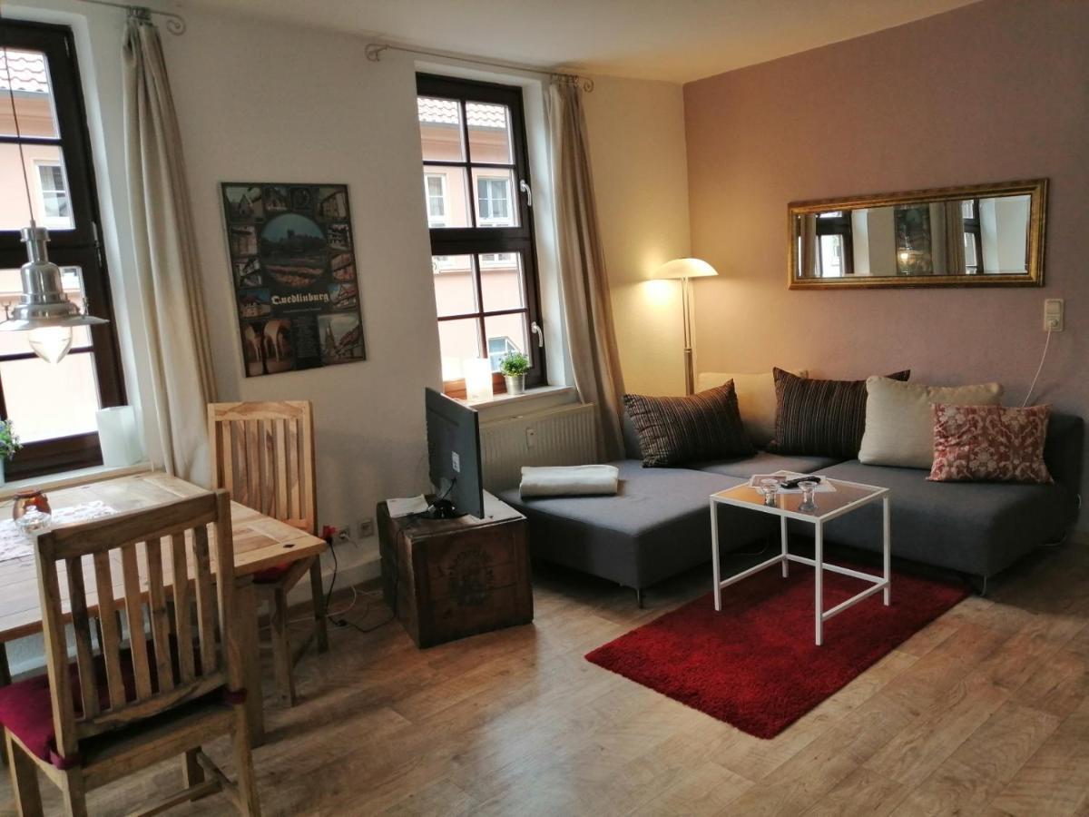Ferienwohnungen Marktstrasse 15 Кведлинбург Экстерьер фото