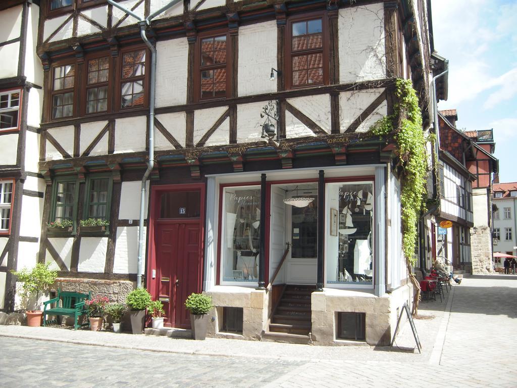 Ferienwohnungen Marktstrasse 15 Кведлинбург Экстерьер фото