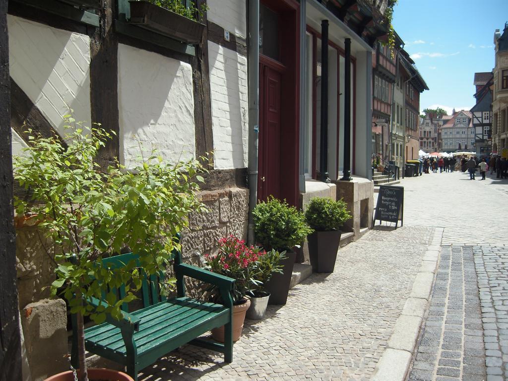 Ferienwohnungen Marktstrasse 15 Кведлинбург Экстерьер фото