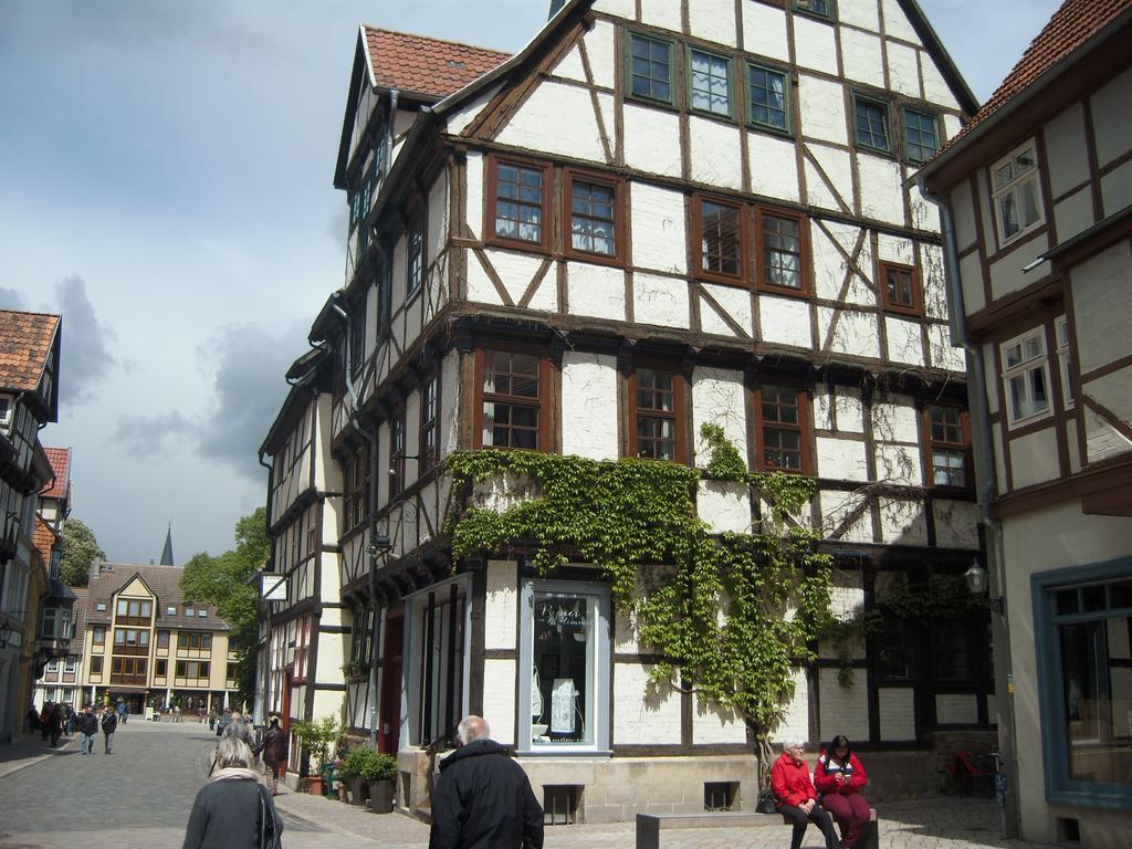Ferienwohnungen Marktstrasse 15 Кведлинбург Экстерьер фото